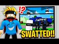 I Got SWATTED in Roblox BROOKHAVEN RP!! (I Had To Run..)