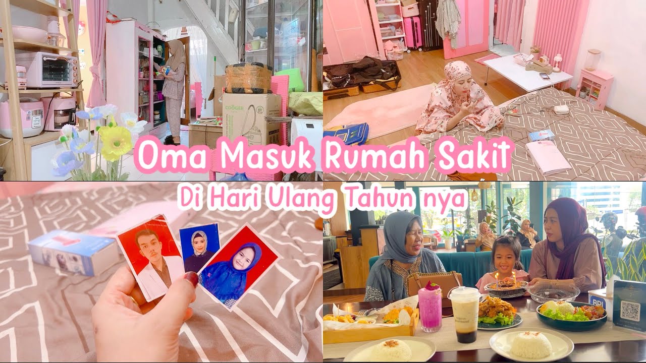 Oma Masuk Rumah Sakit di Hari Ulang Tahun nya | Pulang RS langsung ke caffe 🤣