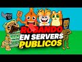 ROBANDO en SERVIDORES PUBLICOS de STEAL A BRAINROT ROBLOX/ DIA 1