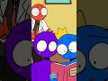 Graduation Album | REDS SECRET | Rainbow friends animation #rainbowfriendschapter2 #shorts