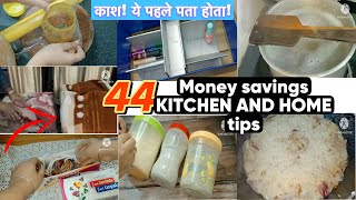 44💁किचन और घर के कामों को आसान बनाने वाले टिप्स 44 NEW KITCHEN AND HOME TIPS/kitchen tips in hindi