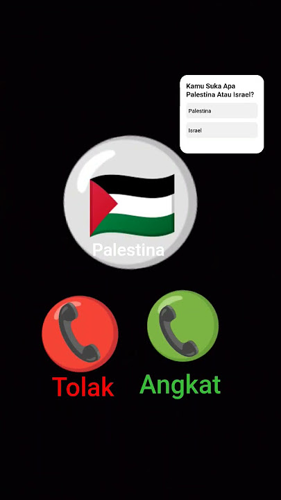 Palestina Lagi Telepon Karena Dia Diserang Israel