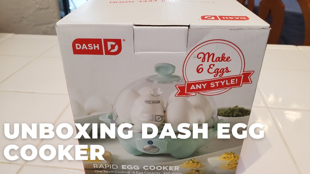 Unboxing Dash Egg Cooker 