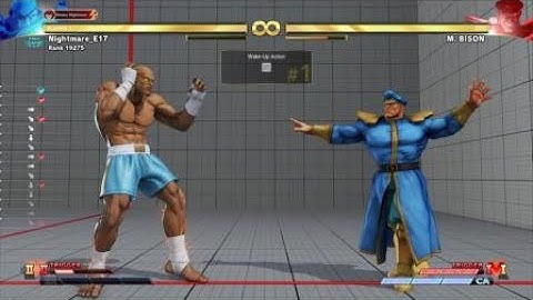 STREET FIGHTER V CE Sagat V Skill 2 set up