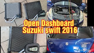 How to Open Dashboard of Suzuki Swift 2016 Model