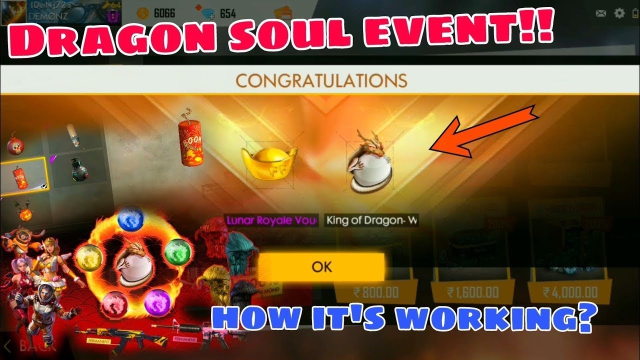 NEW DRAGON EGG ELITE BUNDLE।। FREE FIRE