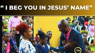PROPHET KAKANDE BEGS LADY TO STAY.