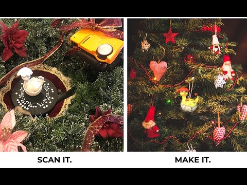 Project inspiration: Grandma's ornament - SOL 3D scanner by Scan Dimension