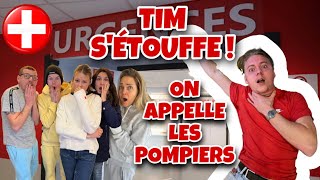 NE PAS FAIRE LE CHALLENGE DES BONBONS, ON APPELLE LES POMPIERS !