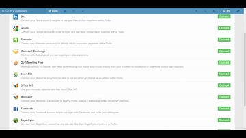 Connect Google services to Podio account