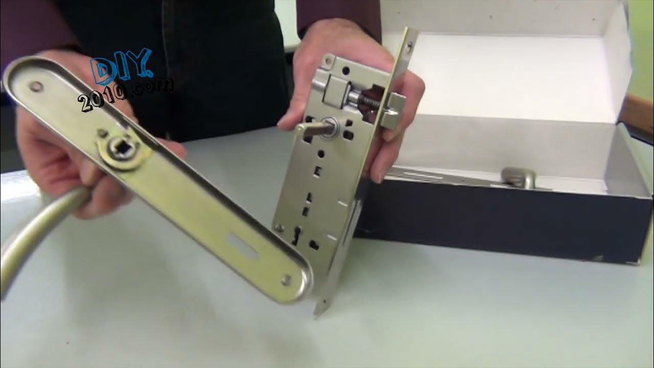 How To Change Door Handles How to Install a New Door Handle and Latch