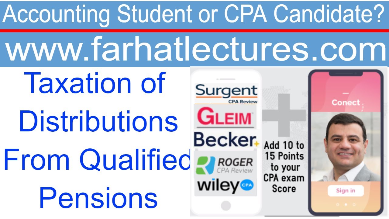 Minimum Required Distribution Taxation for Qualified Pension Plans