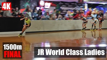 Junior World Class Ladies 1500 Inline Speed Skating Race Final Orlando Inline Challenge