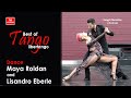 Tango &quot;libertango&quot;. Dance Maya Roldan and Lisandro Eberle. Фрагмент шоу &quot;МИЛОНГА&quot; в центре Москвы.