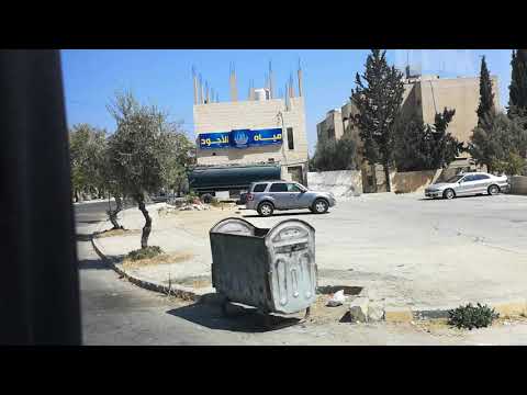 مشوار باص الكوستر داخل حارات مدينة ابو نصير