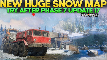 New Huge Winter Region in SnowRunner Medvedovsk You Should Try After Phase 7 Update Region