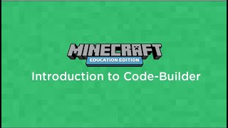 Introduction to Code Builder and Chicken Rain in Minecraft: Education Edition screenshot 2