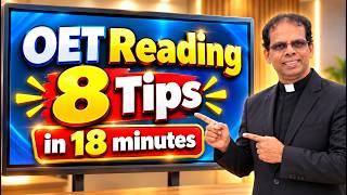 Details Edu Skills OET: 8 Tips in 18 minutes: Scale: Reading Part C Tips - Dr Saleen Joseph : OET  Tricks Guide
