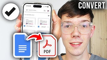 How To Convert Google Doc To PDF - Step By Step