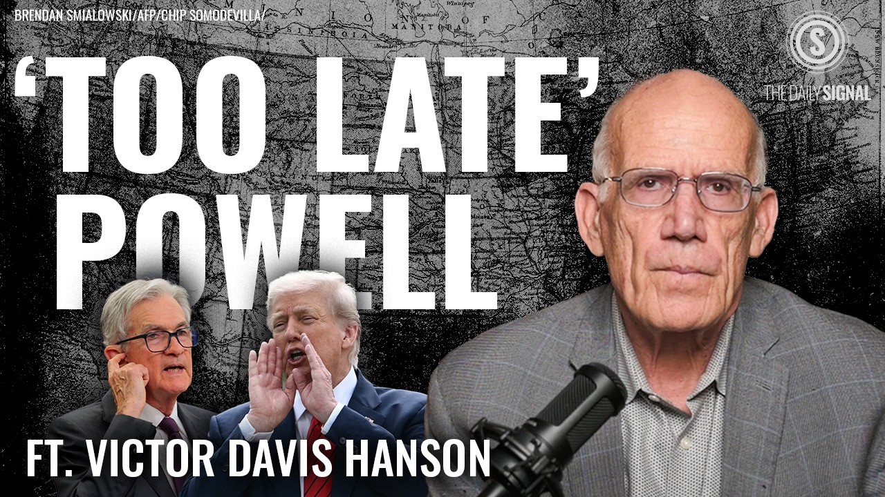 VDH: Is Fed Chair Jerome Powell Fighting Inflation—Or Trump? - YouTube