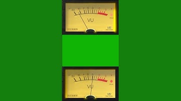 Realistic VU Meter #Shorts
