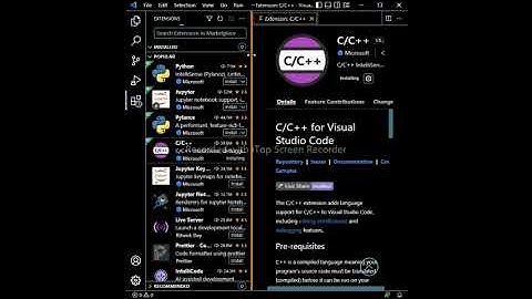 Install Extension C/C++ for Visual Studio Code ^^