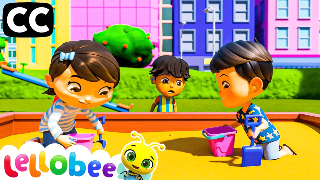 Yes Yes the Playground is Fun - Try It Out | Nursery Rhymes with Subtitles  - YouTube