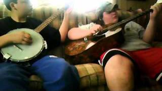 Video thumbnail of "Deuling Banjos"