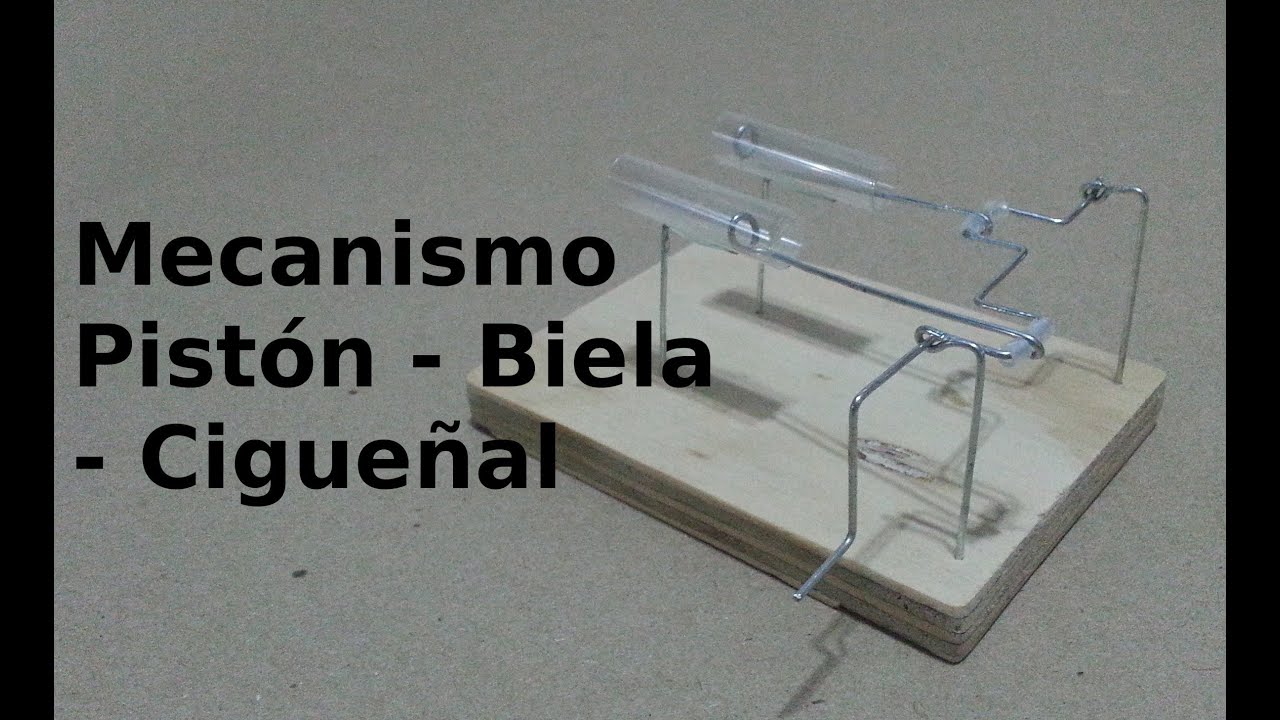 Pistón Cigueñal Y Mecanismo Biela De Modelo gyYfb67