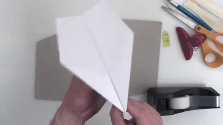 world record paper airplane Suzanne complete instr...