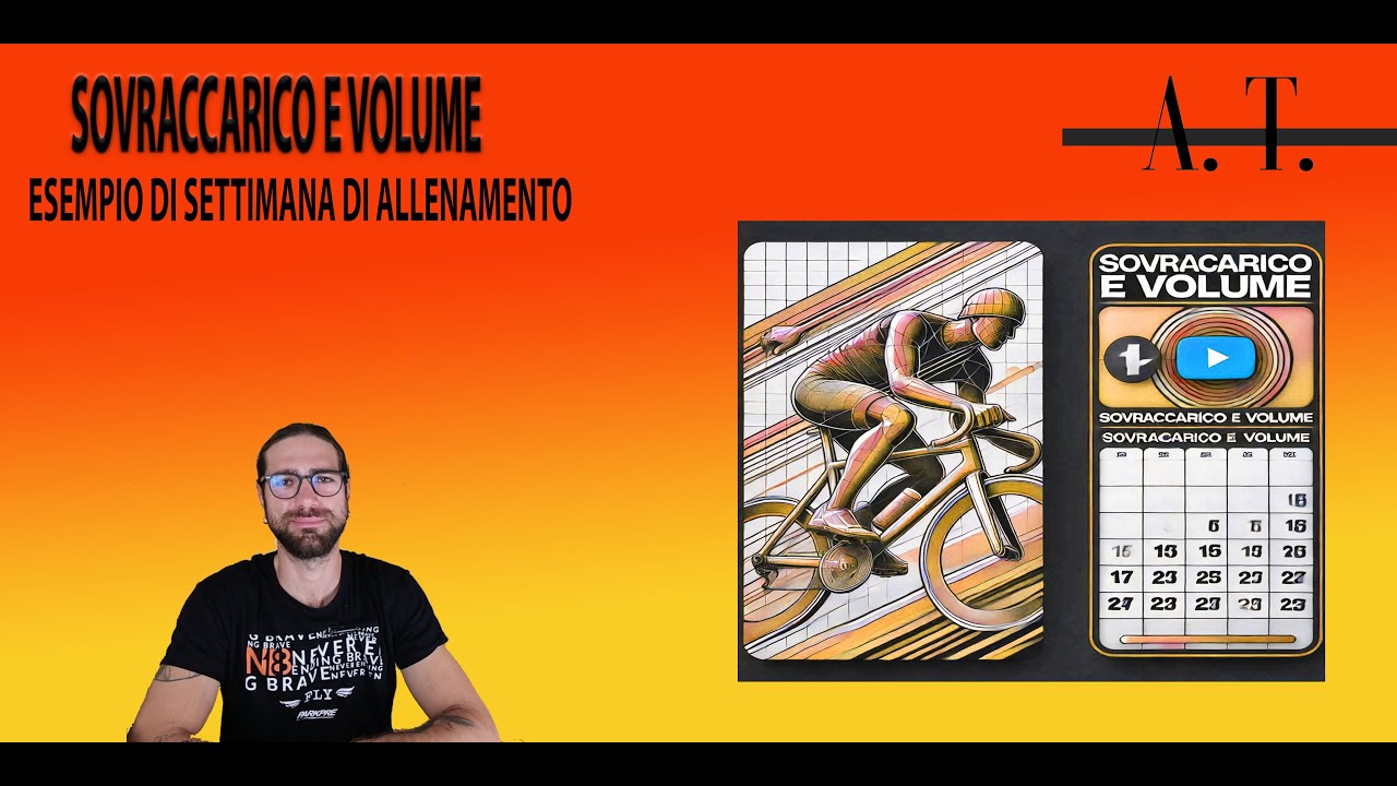 SETTIMANA TIPO DI ALLENAMENTO PER IL CICLISMO - SOVRACCARICO e VOLUME