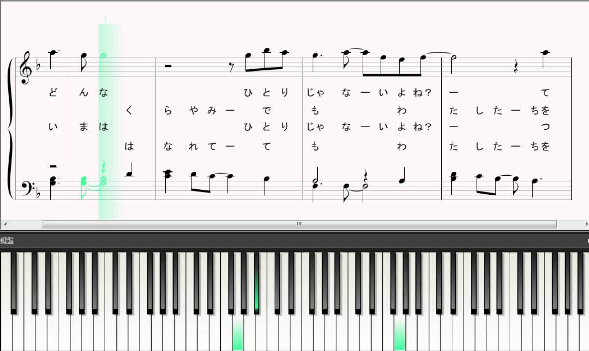 Moon Pride ピアノ ももいろクローバーz 歌詞付き アニメ 美少女戦士セーラームーンcrystal Op主題歌 Youtube