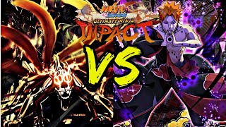Naruto 6 Tails Vs Pain Naruto Shippudenultimate Ninja Impact Psp