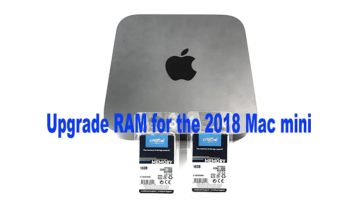 How to upgrade RAM in the 2018 / 2020 Mac mini Step by Step