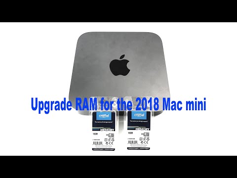 How to upgrade RAM in the 2018 / 2020 Mac mini Step by Step