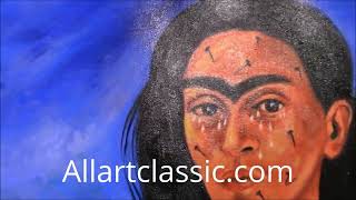 Frida Kahlo The Broken Column Oil Painting Reproduction