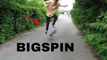 Learning fakie bigspins