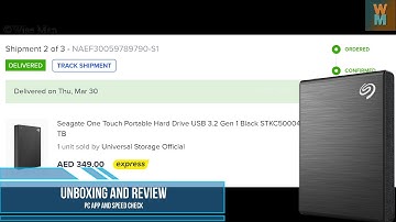 Seagate One Touch Portable Hard Drive Review