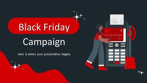 Free Black Friday Campaign PowerPoint Template & Google Slides Theme by GreatPPT.com