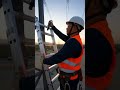 Safest Way Up OHTL Towers! 🪜 Aluminum Alloy Hook Ladder Secrets