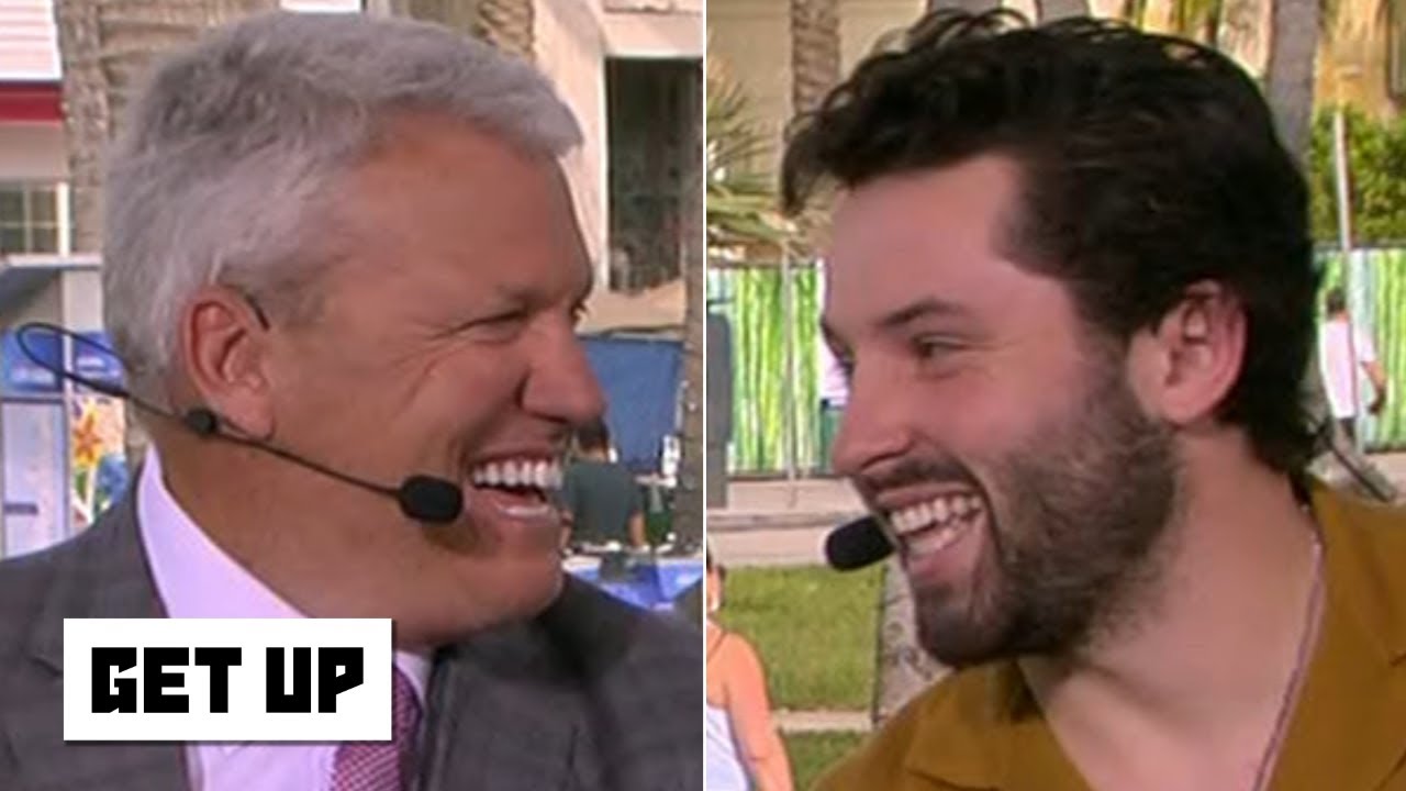 Rex Ryan and Baker Mayfield come face-to-face to address 'overrated as hell' comments | Ge