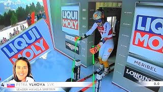 Petra Vlhova  Courchevel     Women´s Giant Slalom RUN 1   FIS Alpine