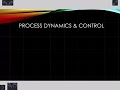 Introduction to process dynamics and control for gate