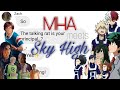 bnha/mha - texts | Class 1-A meets Sky High