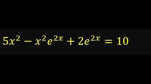 #IGCSE Additional Maths , natural logarithm & exponential equations challenging problem