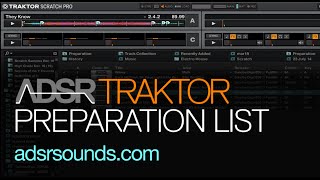 Traktor Tutorial - The Preparation Playlist - How to - YouTube