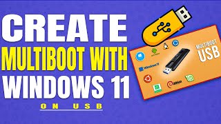 how to create multiboot with windows 11 on usb 2023 | f hoque |