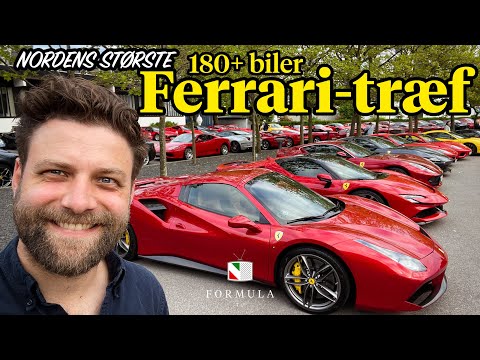 180+ Ferrari samlet i Danmark til GIGA-træf! Vi nørder bilerne i gennem fra A til Z