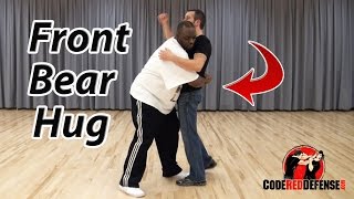 Self Defense against a Front Bear Hug