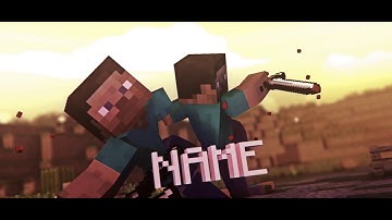 [#4] Mine imator intro template Edit (Mine-imator , After Effects)